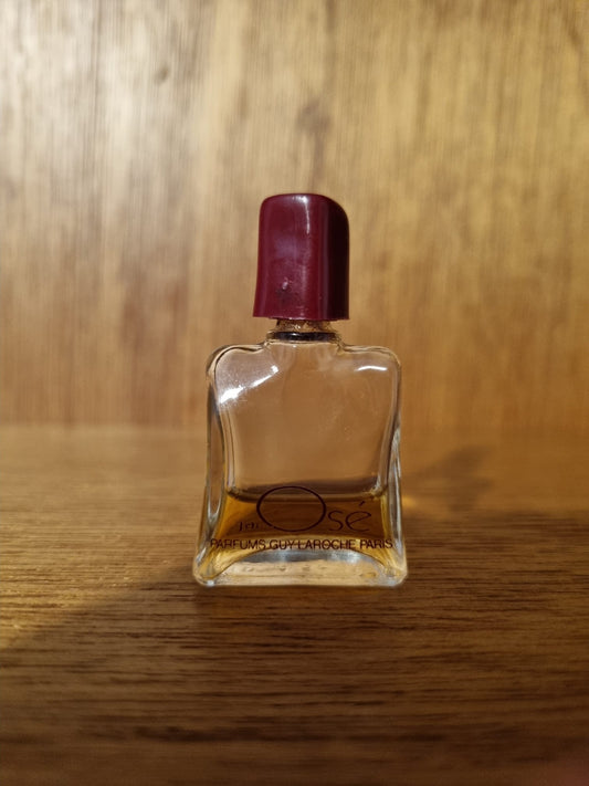 Vintage Guy Laroche J'ai Osé Eau De Toilette 1980's 3.5ml. 1/3 Full