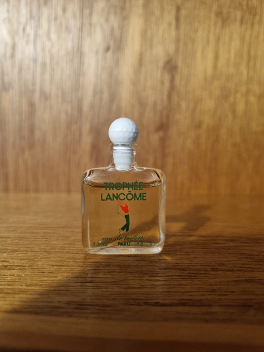 Vintage Trophée Lancome 1970's, 3.5ml. 90% Full. Golf Ball