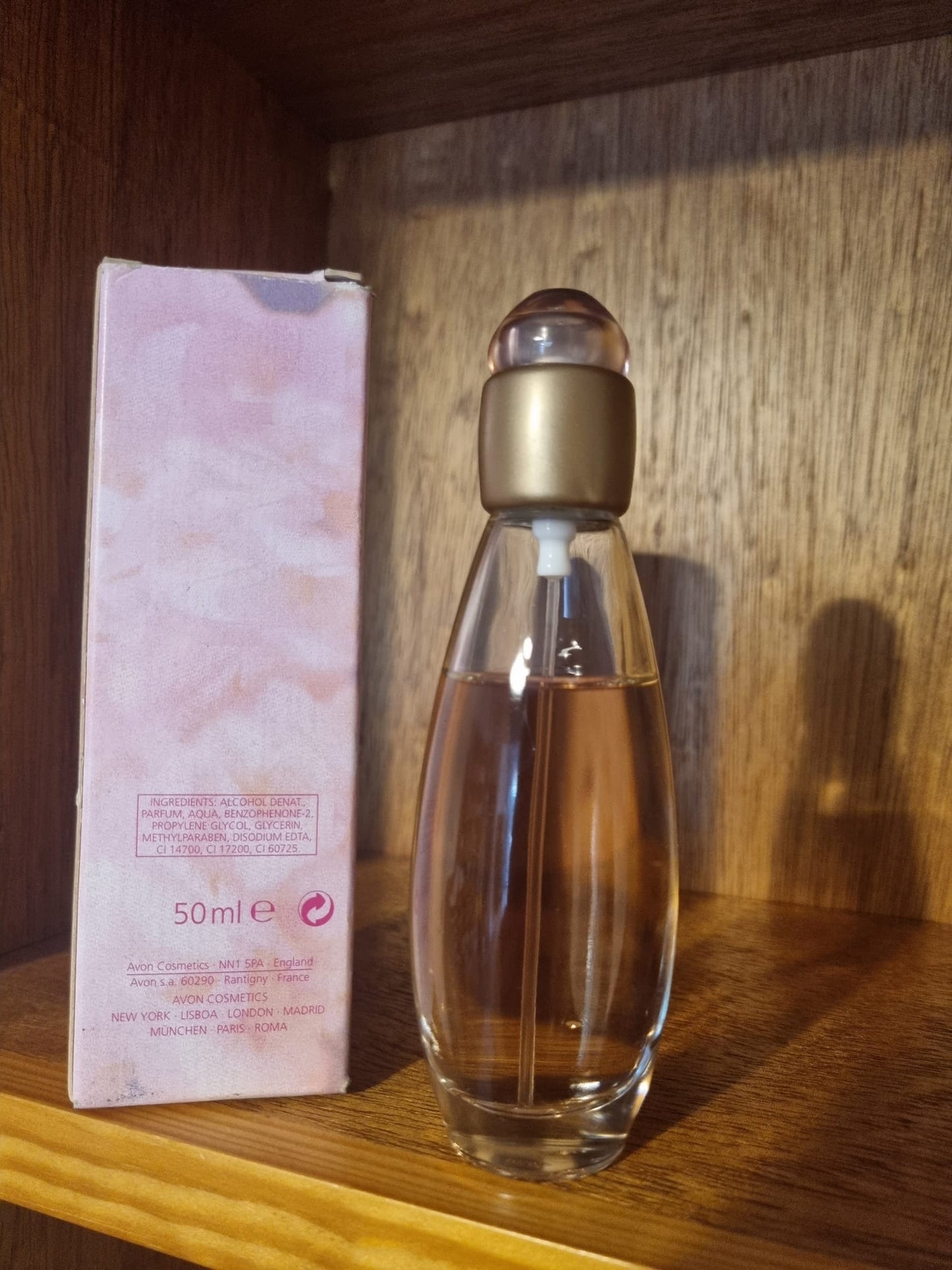 Vintage Avon Celebre Eau De Toilette. 50ml Perfume. In Box. 75% Full