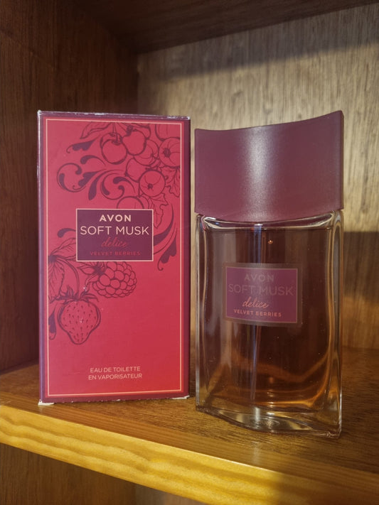 Vintage Avon Soft Musk Eau De Toilette. 50ml Perfume. Full. In Box