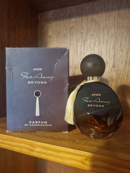 Vintage Avon Far Away Beyond Parfum. 50ml Perfume. Full. In Box