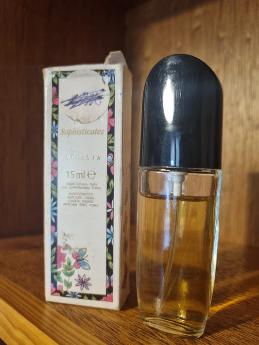 Vintage Avon Sophisticates Ophelia Perfume. 15ml. 90% Full. In Box