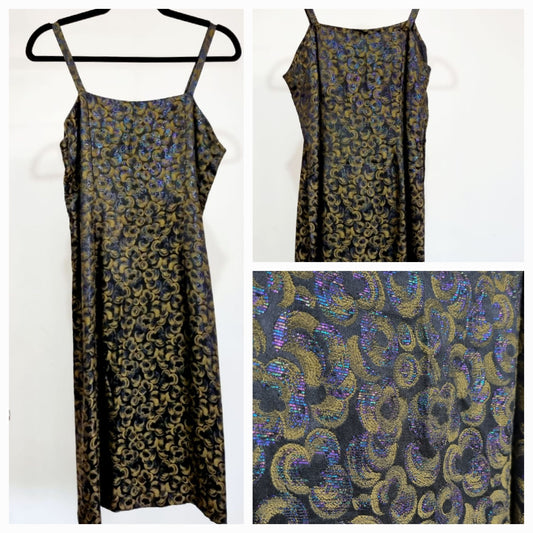 Vintage Evening Dress (UK10-12)