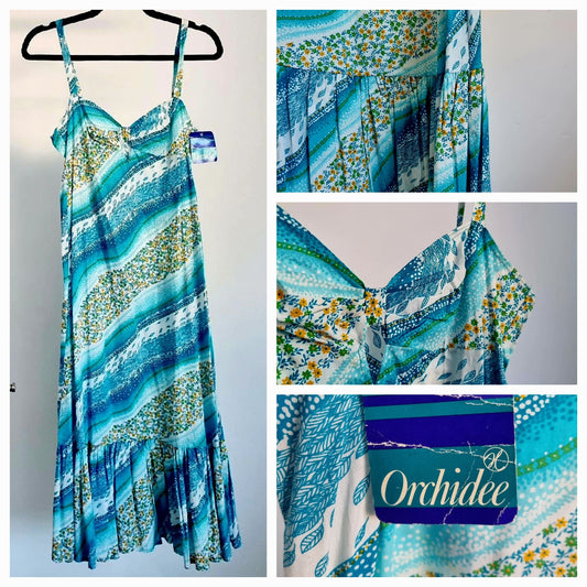 Orchidee Vintage Dress (UK6-8)