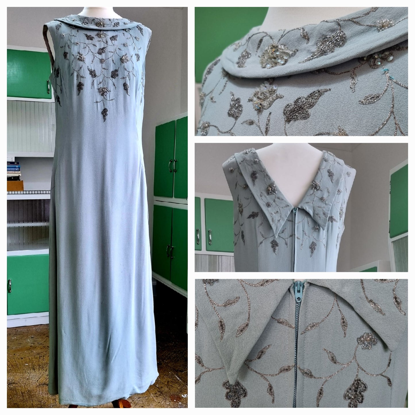 Handmade Vintage Dress (UK16-18)