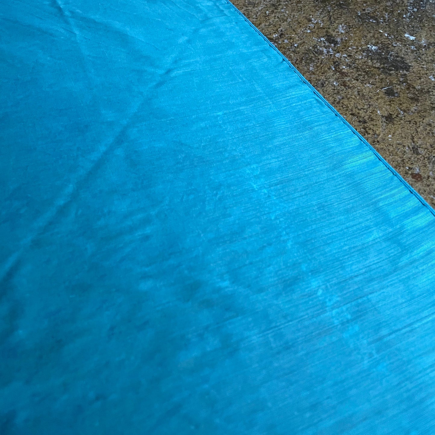 The Bright Blue One. Vintage Scarf Vintage Accessories Handmade Unique Design