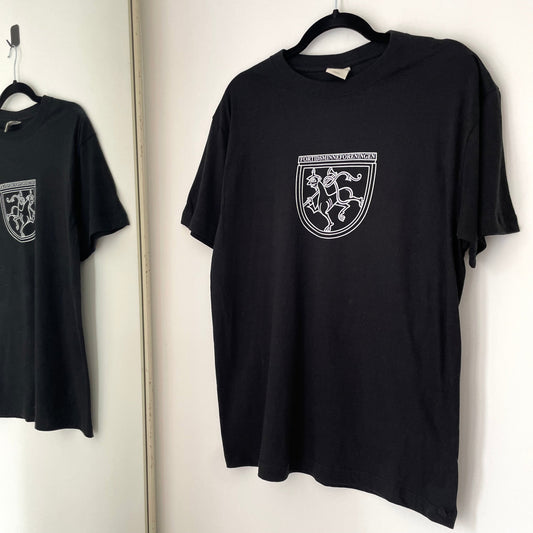 Large Vintage Fortidsminneforeningen Black Tracker TShirt Unisex
