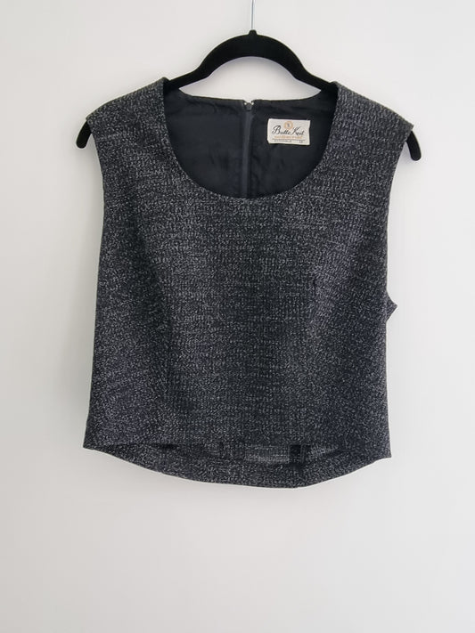 Butte Knit Black Sparkly Top (UK16)