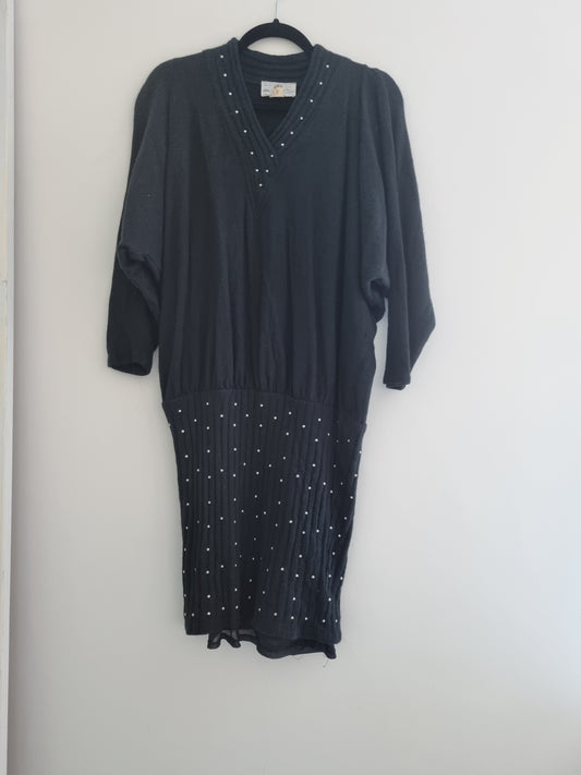 Le Follie De Zestfield Batwing Knit Dress (UK18-22)