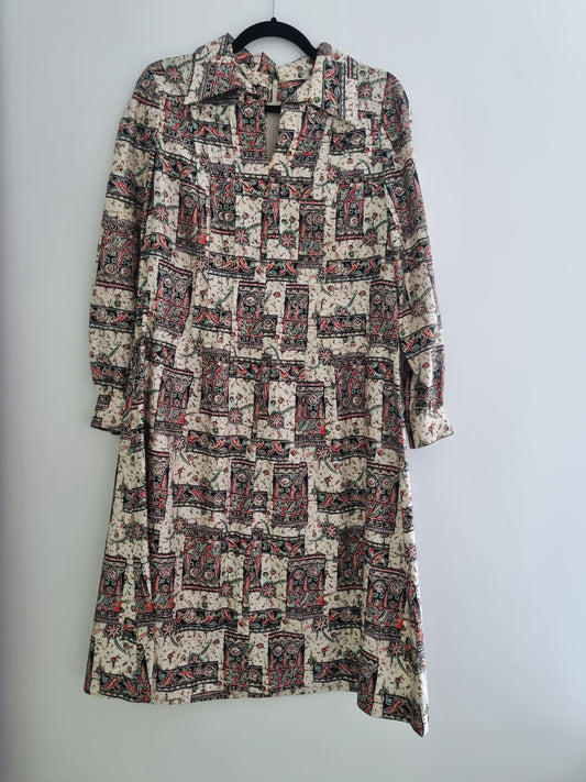 Patterned Shirt Dress (UK16-18)