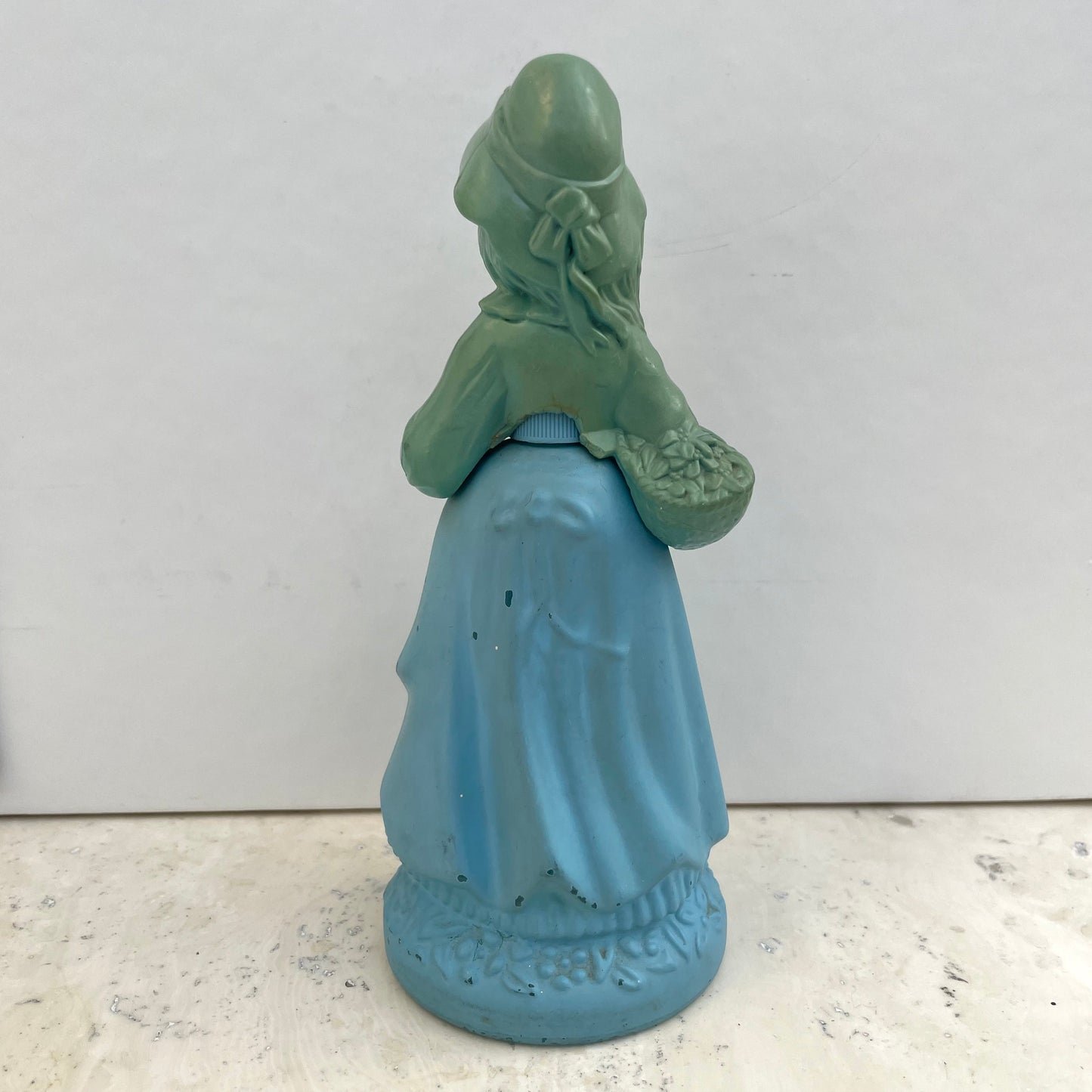 Vintage Avon Little Girl Blue Figure Perfume Bottle 90ml Empty
