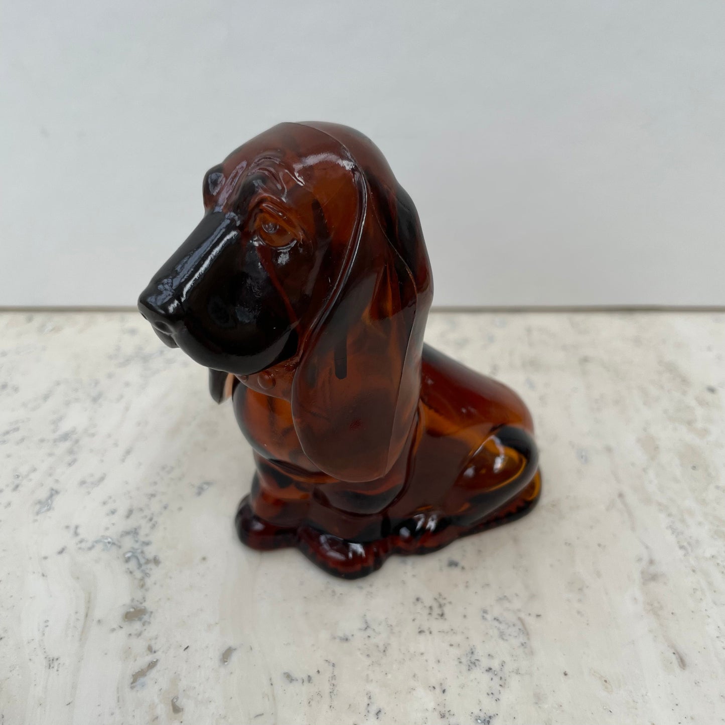 Vintage Avon Baby Basset Hound Dog Eau De Cologne Bottle 37ml