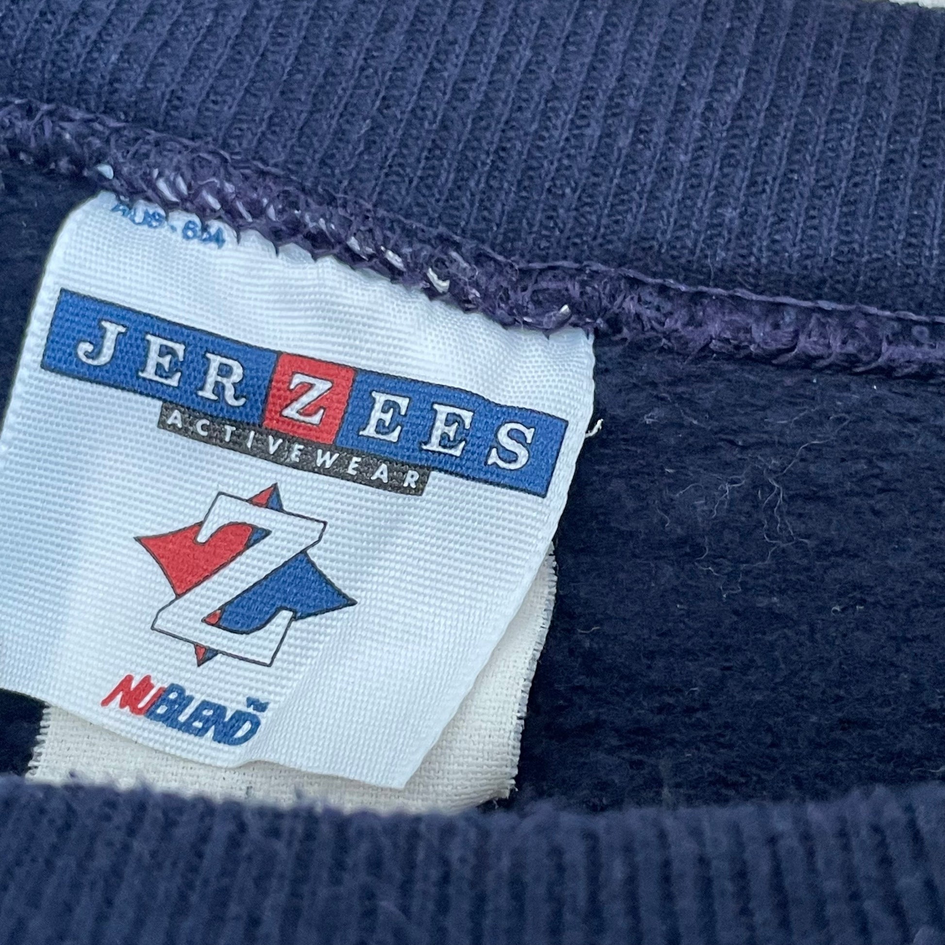 Vintage Jerzees Activewear Navy Blue San Antonia Cowgirl Embroidered S ...