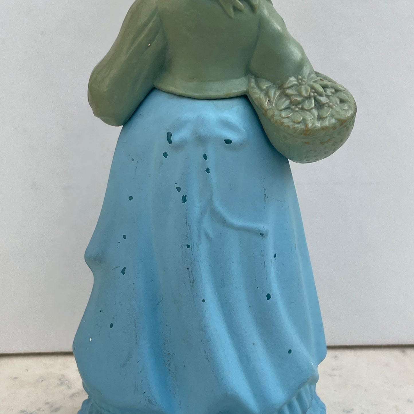 Vintage Avon Little Girl Blue Figure Perfume Bottle 90ml Empty