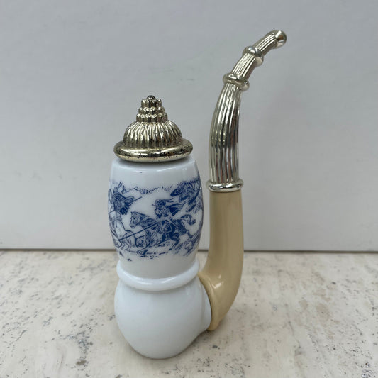Vintage Avon 1970s Dutch Pipe Tai Winds Aftershave Lotion Bottle