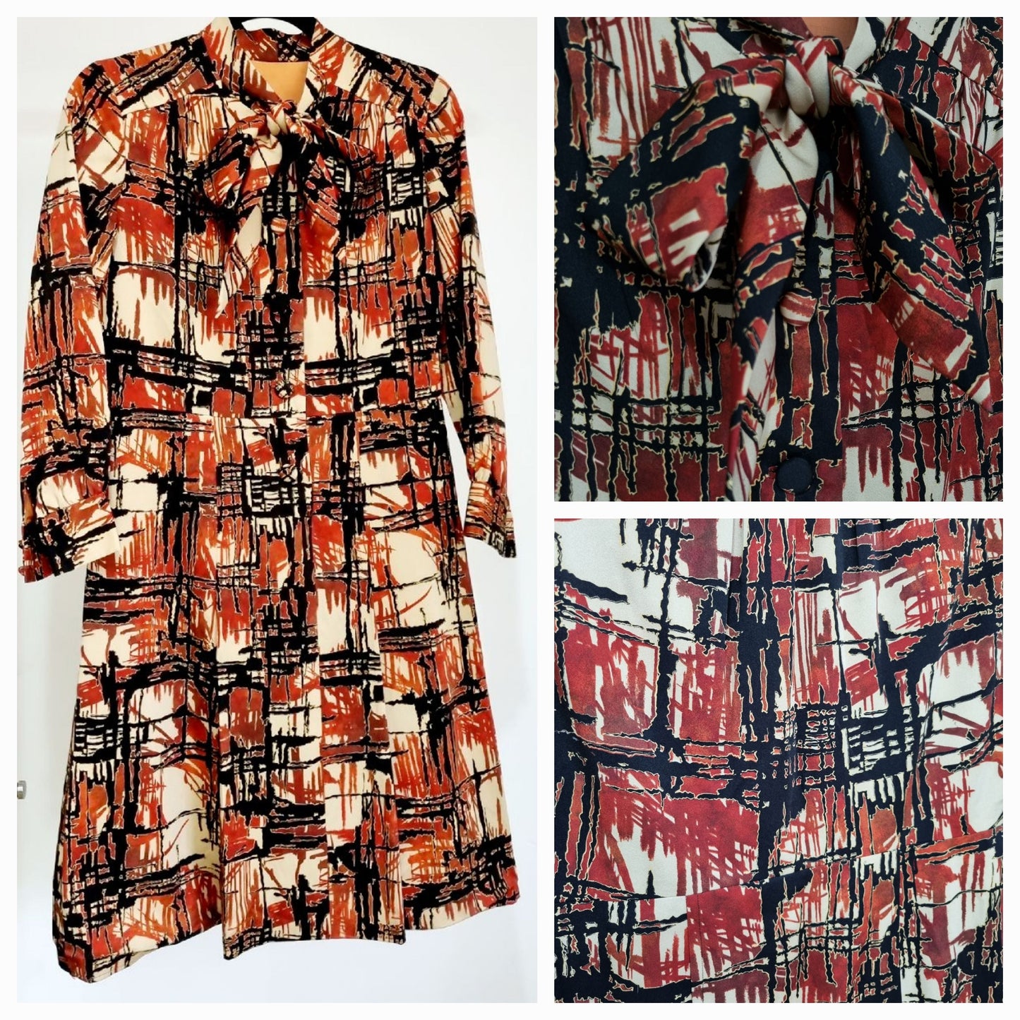 Handmade Vintage Dress (UK16-18)