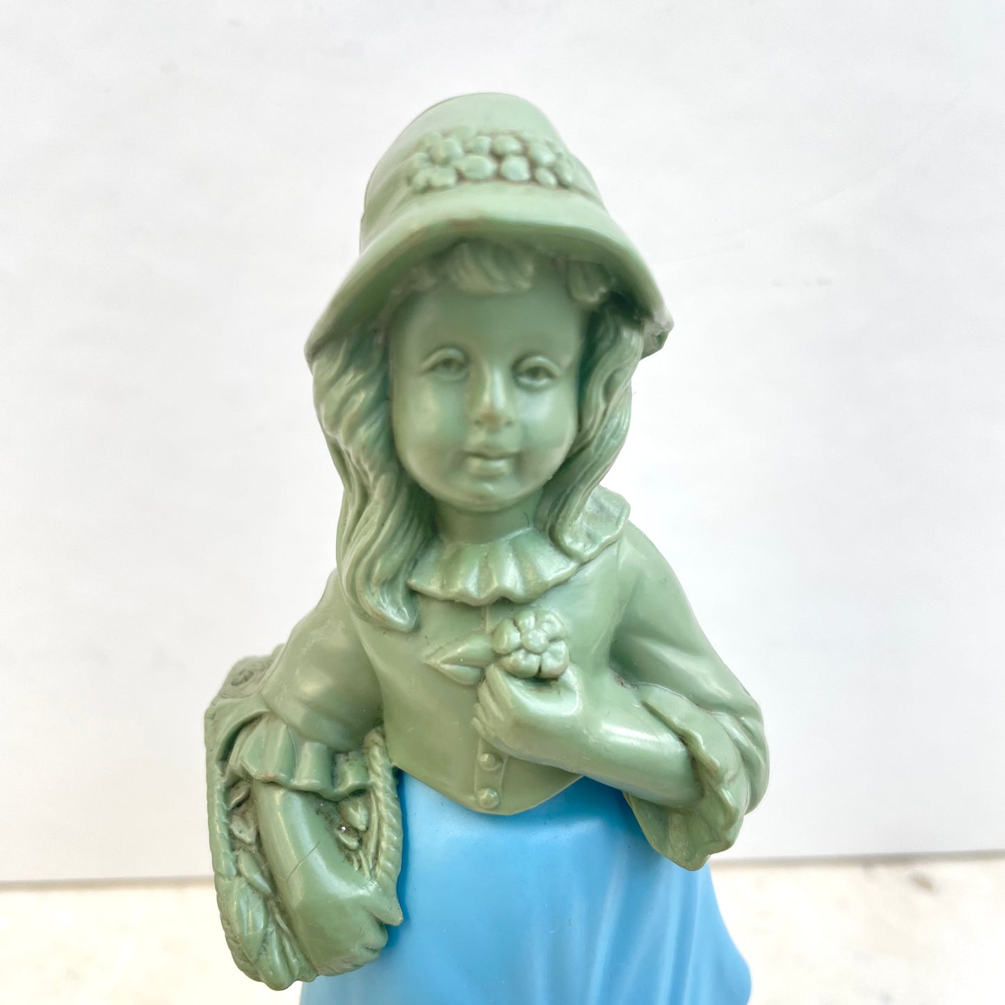 Vintage Avon Little Girl Blue 90ml Figure Perfume Bottle. 50% Full. 1972-73