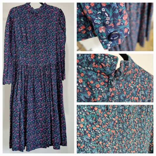 Handmade Mid-size Vintage Dress (UK14-16)