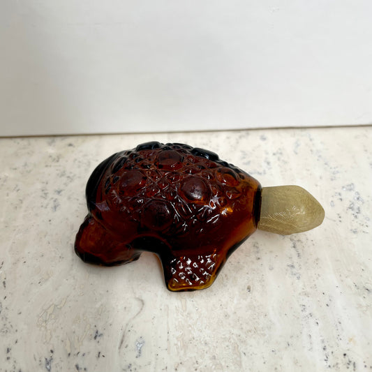 Vintage Avon Treasure Turtle Eau De Cologne Bottle 30ml Empty