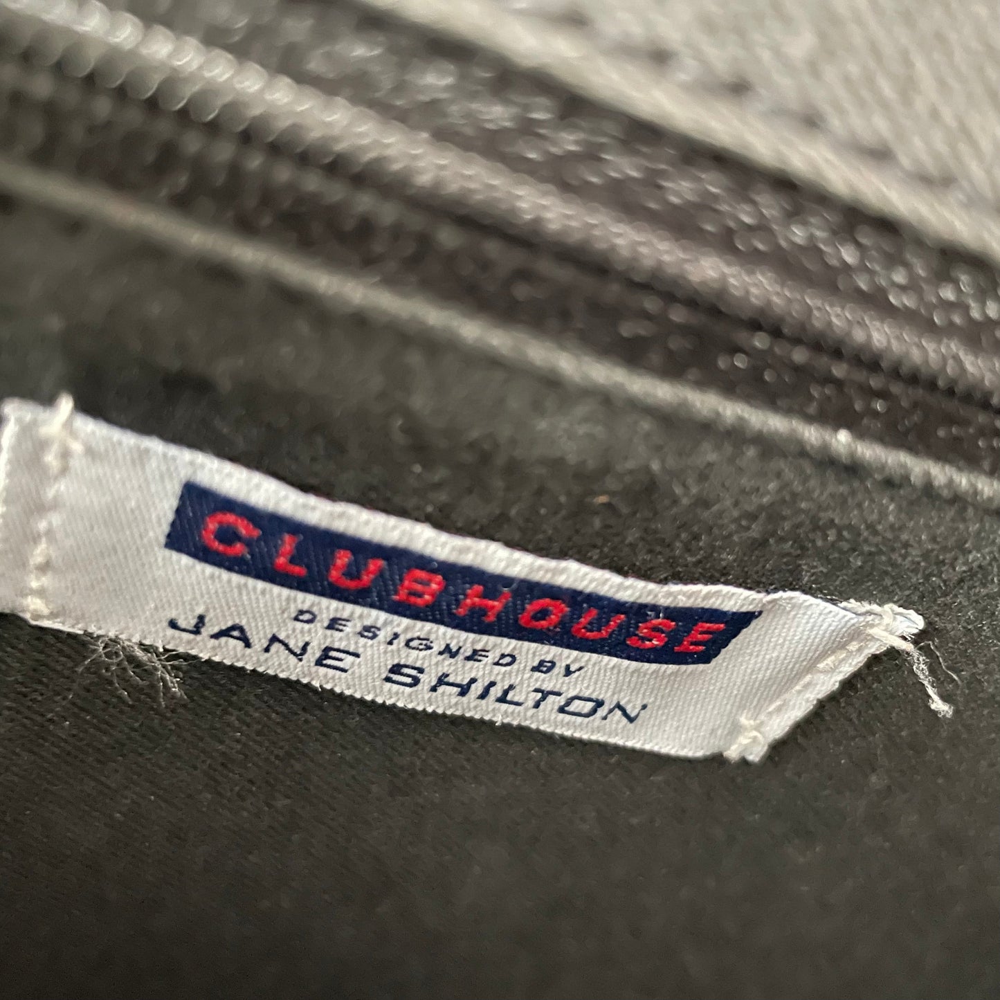 Clubhouse by Jane Shilton Black Statement Shoulder Hand Vintage Bag