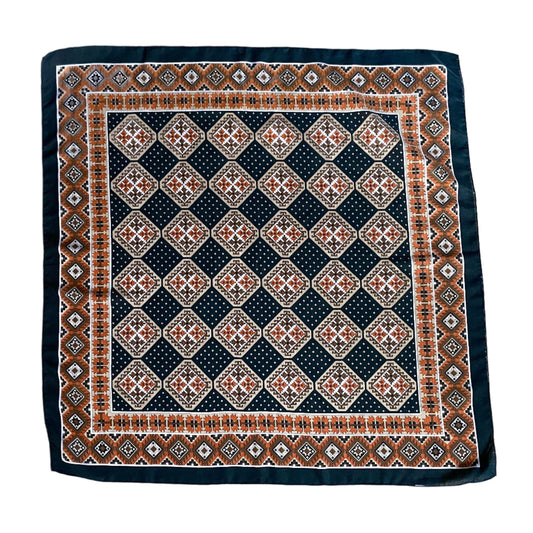 The Sheer Aztec One Vintage Scarf Handmade Unique Design