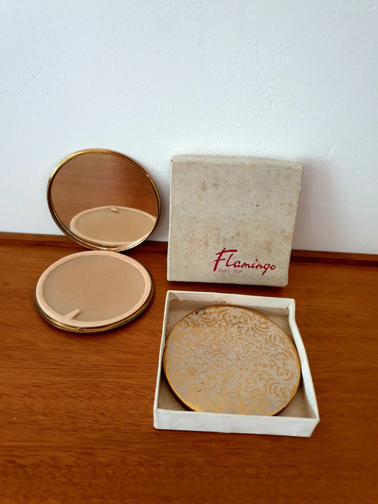 Pair of Vintage Boxed Compacts