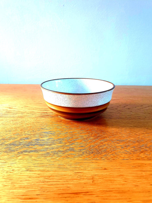 Vintage Brown and Cream Denby Bowl