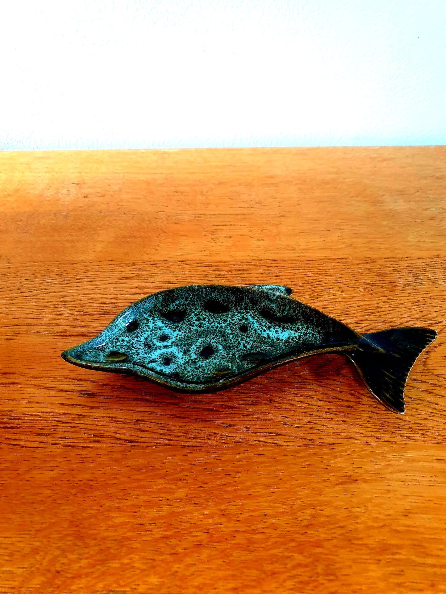 Foster's Pottery Cornish Fish Trinket Dish