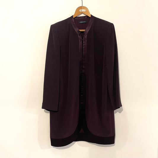 Vintage Windsmoor Brown Burgundy Evening Jacket