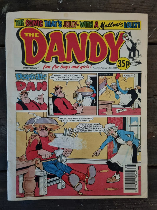 1994 Vintage The Dandy Comic Magazine No.2724