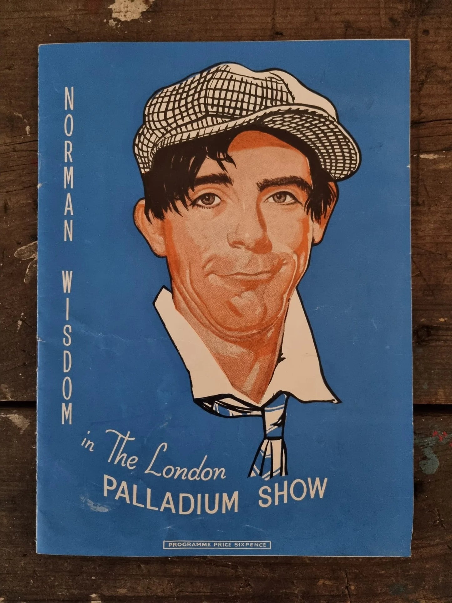 Vintage Norman Wisdom in the London Palladium Show Programme 1954