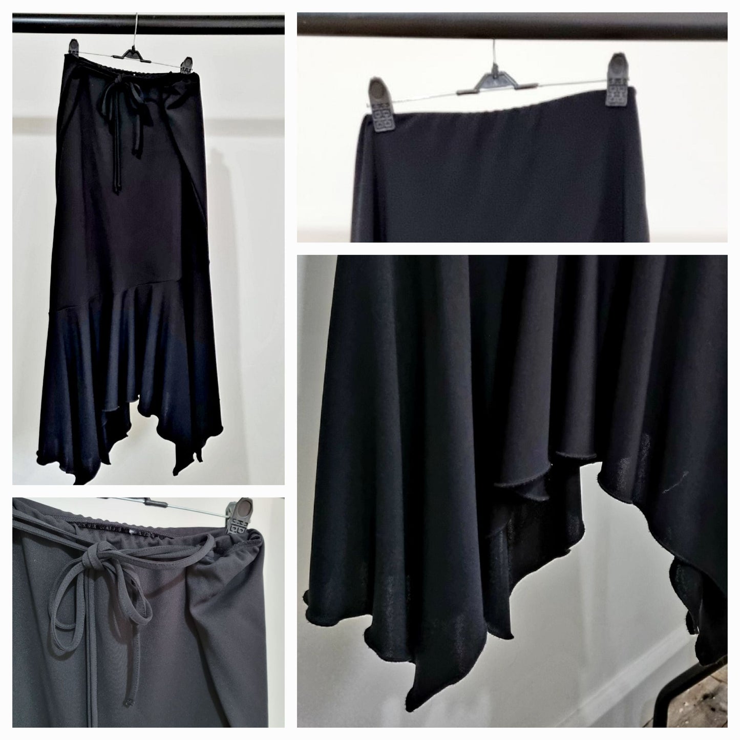 Vintage Black Skirt (UK8-10)