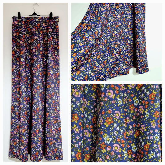 Vintage Floral Skirt (UK10-12)