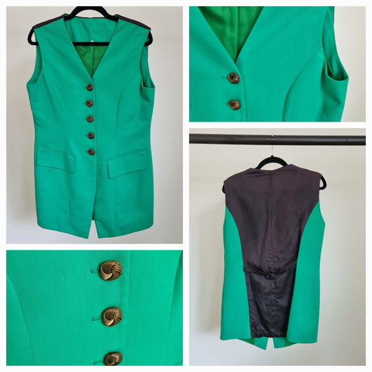 Vintage Tailored Waistcoat (LARGE)